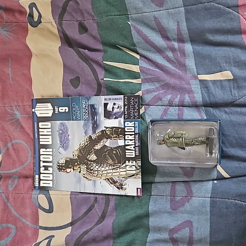 Eaglemoss Doctor Who Figurine of Ice Warrior Grand Marshal Skaldak